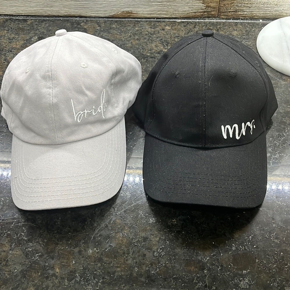*NEVER WORN* Mrs. and Bride hats